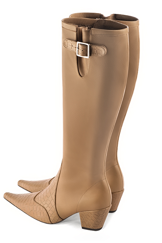 Bottes femme couleur camel hot sale